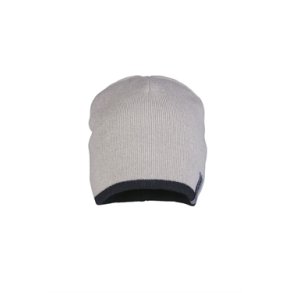 6023 Strikhue 2 farvet - Stone/ sort